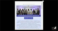 Desktop Screenshot of nigeriacustomerserviceawards.com